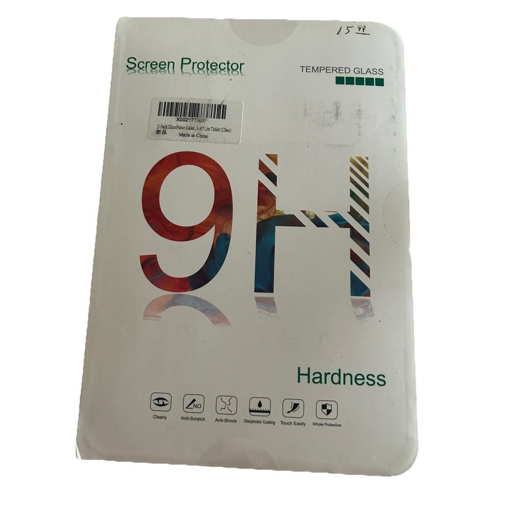 2 Pcs Samsung Galaxy Tab A7 Lite 8.7 T220 T225 Screen Protector Tempered Glass